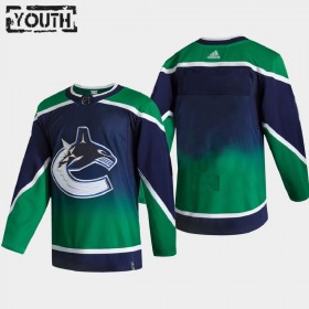 Vancouver Canucks Blank 2020-21 Reverse Retro Authentic Shirt - Kinderen